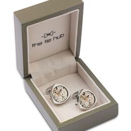 The Tie Hub Geometric Cufflink-89