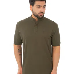 WILD COPS Men Henley Neck T-shirt-image-69