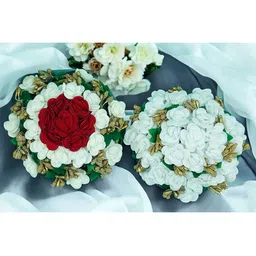 Gadinfashion Women Pack Of 2 Bridal Flower Juda Gajra Bun-94