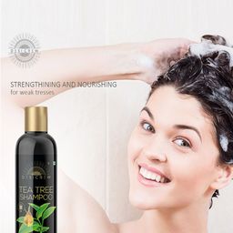 Desi Crew Set Of 2 Tea Tree Shampoo For Strengthining And Nourishing Formula - 100 ml Each image 3