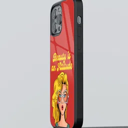 macmerise Typography Printed iPhone 12 Pro Back Case Mobile Accessories-33