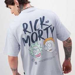 HIGHLANDER Typography Printed Round Neck Drop-Shoulder Sleeves Oversized T-shirt-picture-44