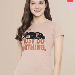 Metronaut Pack of 3 Typography Printed T-shirt-picture-31