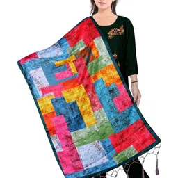 SHIV FASHION Ethnic Motifs Printed Dupatta-image-89