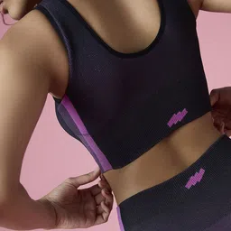 FEIER Duet Removable Padding Non-Wired Seamless Full Coverage Bra image 2
