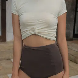 LULU & SKY Bikini Top & High-Waisted Bottoms-image-45