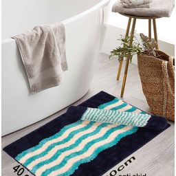 IVAZA Blue Microfibre 1400 GSM Bath Rugs-picture-30
