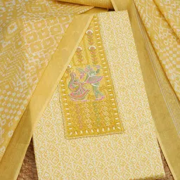 Soch Printed Unstitched Dress Material-picture-44