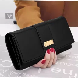 Casual, Party, Formal BlackClutch- Regular Size-image-43
