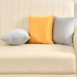 Shadowkart Set of 3 Fibre Filled Faux Velvet Ultra Soft Sleep Pillow-image-96