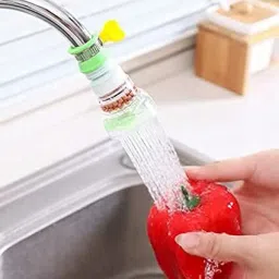360Degree Flexible Rotating Adjustable Expandable WaterSaver Kitchen TapExtender Faucet Nozzle-4