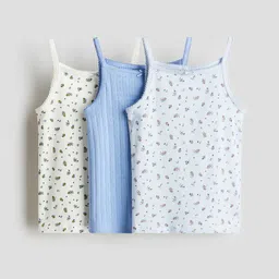 H&M 3-Pack Cotton Strappy Tops-picture-32