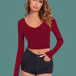 Dream Beauty Fashion Women Fitted Crop Top-picture-24