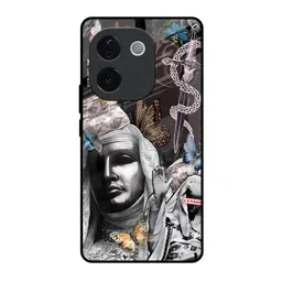 QRIOH Quirky Printed IQOO Z9s Pro 5G Back Case Mobile Accessories-picture-1