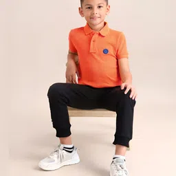 U.S. Polo Assn. Kids Boys Brand Logo Polo Collar T-shirt-picture-21