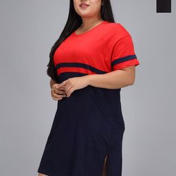Christy World Women Pack Of 2 Striped T-shirt-image-83