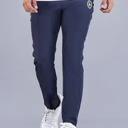 SLF INDIA Men Logo Printed Slim-Fit Mid-Rise Track Pant-image-105