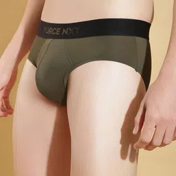 Force NXT Men Pack Of 2 Assorted Cotton Basic Briefs MNFG-91-COL-45-PO2 image 3