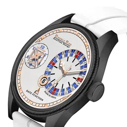 DOUBLERUN Unisex Dial & Straps Analogue Chronograph Watch H05N19065 image 4