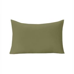 Divine Casa Olive Green Cotton Ultra Soft Sleep Pillow-image-89