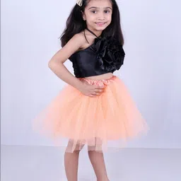 AGLARE Girls Tulle Knee-Length Skirt-image-36