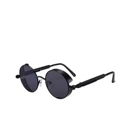 AUGEN Unisex Blue Lens Round Sunglasses With UV Protected Lens-image-60
