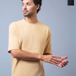 Lazy Lush Unisex Pack Of 2 Drop-Shoulder Sleeves Cotton Oversized Tshirts-image-68