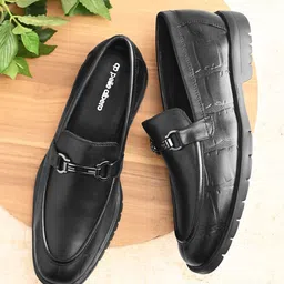 pelle albero Men Leather Formal Slip-Ons-image-53