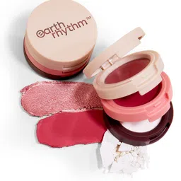 Earth Rhythm Dab Set Go 3-in-1 Makeup Face Palette 7 g - Rose-29