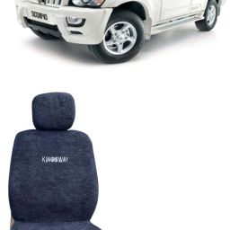 Cotton Car Seat Cover For Mahindra Scorpio-image-10