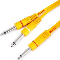 Premium 2Mono 6.35mm Mono Jack 1/4" TS Cable Guitar Patch Instrument Cable Straight TS Patch Cable-image-43