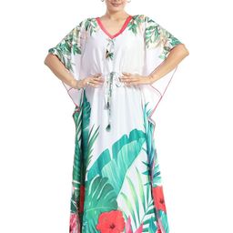 Moda Rapido Floral Printed V-Neck Maxi Nightdress-picture-16