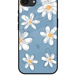 QRIOH Floral Printed Apple iPhone 16e Back Case Mobile Accessories-picture-16