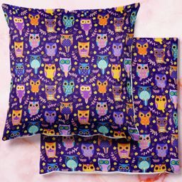 ArtzFolio Multicoloured Set of 2 Square Cushion Covers-image-77