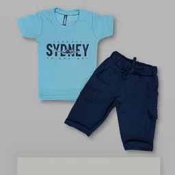 Gori Garmentss Girls Printed T-shirt with Shorts-image-35