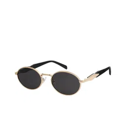 RORCE Women Oval Sunglasses with UV Protected Lens RS33GOF_BLL-35