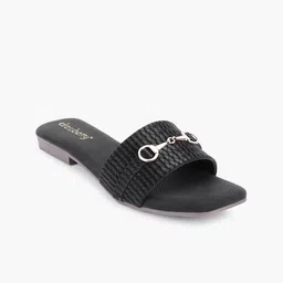 DressBerry Women Open Toe Flats with Buckles-57