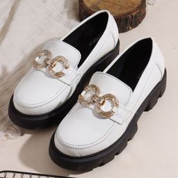 CORSICA Women Round Toe Horsebit Loafers-picture-24