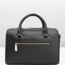 Allen Solly Textured Structured Handheld Bag with Detachable Sling Strap image 2