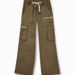 Gini and Jony Boys Printed Comfort Straight Fit Cargos Trousers-image-73