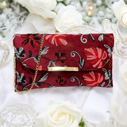 SKORPIO Ethnic Motifs Printed Oversized Structured Sling Bag-0