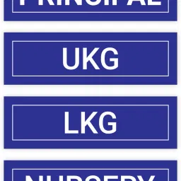Plastic Classroom and Principal Room Name Plate Name Plate-image-83