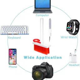 Nexshop ™ 5 in 1 Keyboard Cleaning Brush Kit Soft Brush, Keyboard Cleaner Dust Remover for Computers, Gaming, Laptops, Mobiles-20