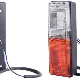 allpartssource Side Indicator Lamp without Bulbs Suitable Mahindra Jeep Di, Marshal Car Reflector Light image 2