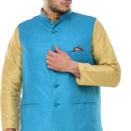 Self Design Men Waistcoat-image-13