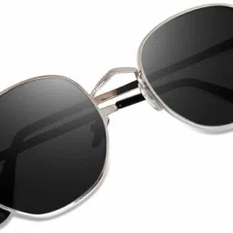 goodina UV Protection, Gradient, Polarized Rectangular Sunglasses (Free Size) image 4