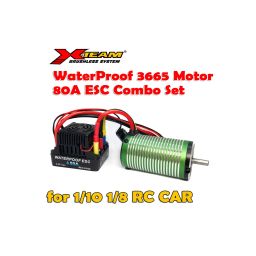 X-TEAM WaterProof 3665 4500KV 3930KV 2680KV Brushless Motor 80A ESC for Remote Control RC Cars 1/10 1/8 Buggy Monster UpgradeX-TEAM WaterProof 3665 4500KV 3930KV 2680KV Brushless Motor 80A ESC for Remote Control RC Cars 1/10 1/8 Buggy Monster Upgrade-11