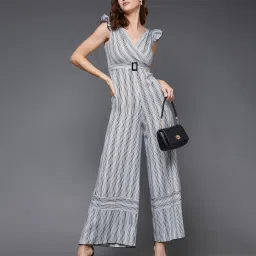 Striped Women Jumpsuit-image-28
