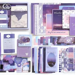 346pcs Vintage Scrapbook Stickers Pack for Art Journaling Bullet Junk Journal Theme, Scrapbook Kit-11