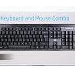 sslb KM160 HP Wired USB Standard Desktop Keyboard Compatible with Desktop, Laptop, Tablet, Mac image 2